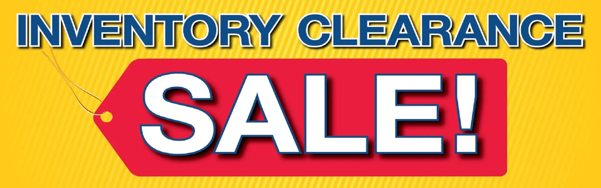 Inventory Clearance Sale!